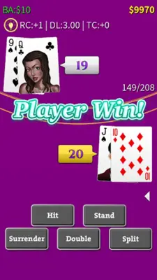 KK Blackjack android App screenshot 3