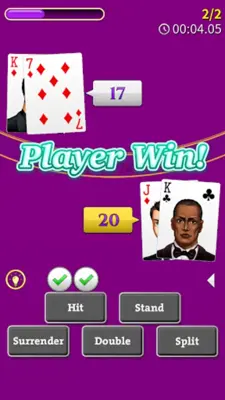 KK Blackjack android App screenshot 6